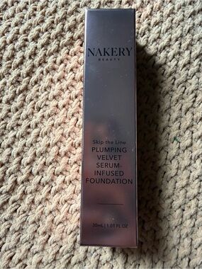 Nakery Beauty Plumping Velvet Serum-Infused Foundation — Medium